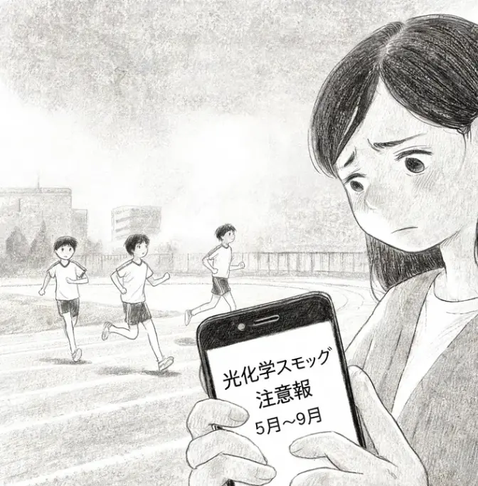 光化学スモッグ注意報